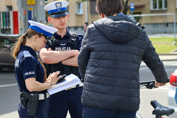 Trwa ogólnopolska akcja ,,Jednośladem bezpiecznie do celu"